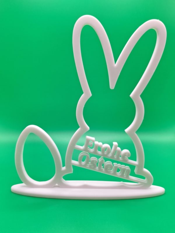 osterhase mit ei und staender 06